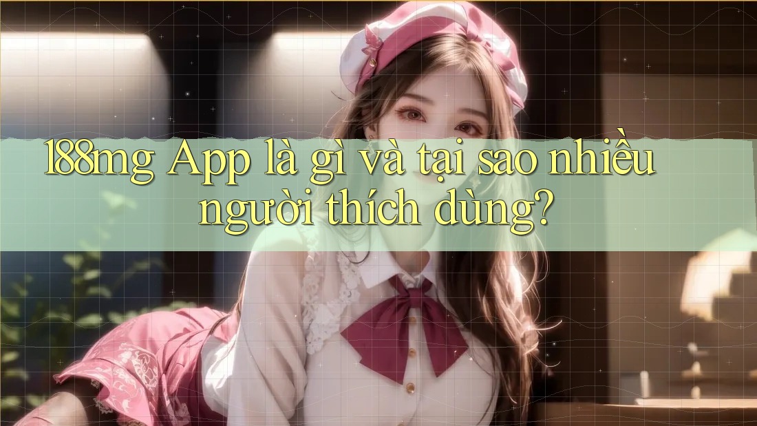 188mg App là gì và tại sao nhiều người thích dùng?