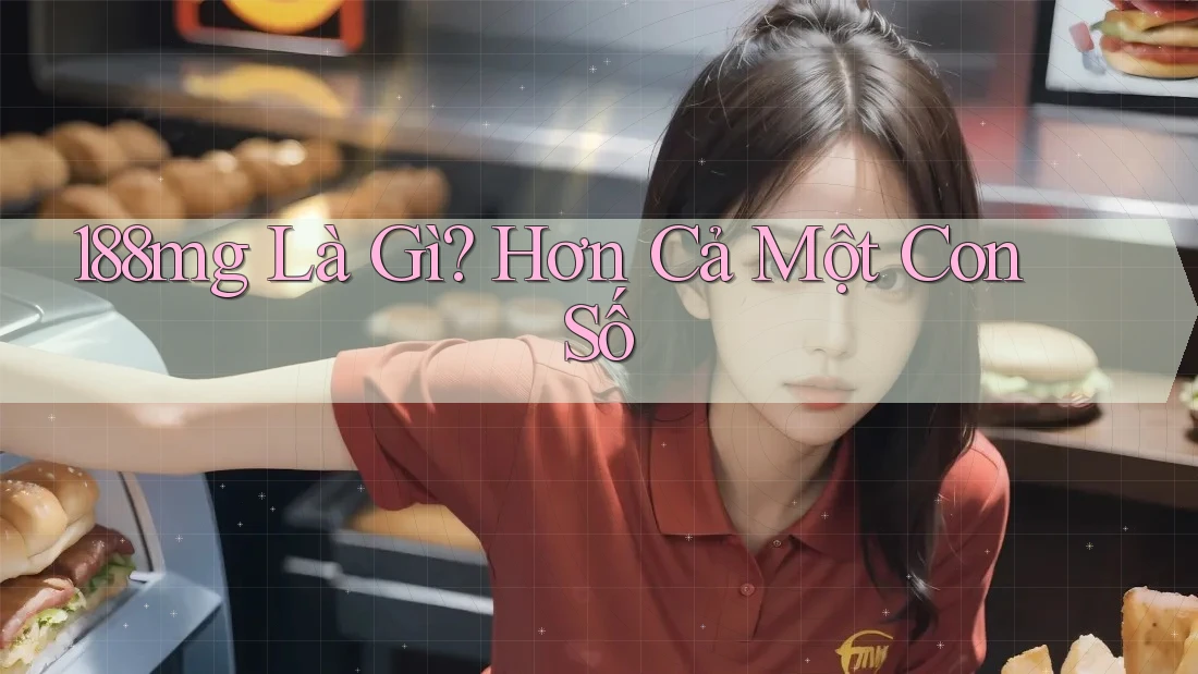 188mg Là Gì? Hơn Cả Một Con Số