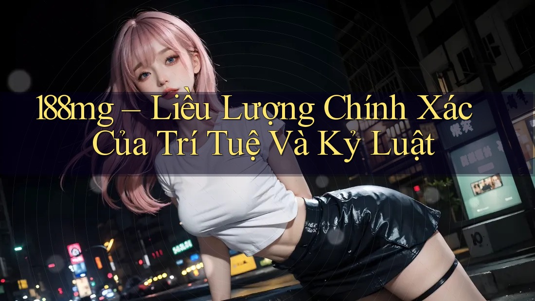 188mg – Liều Lượng Chính Xác Của Trí Tuệ Và Kỷ Luật