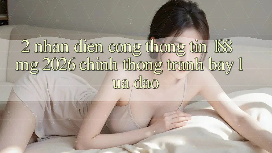 2. Nhận diện Cổng thông tin 188mg 2026 chính thống: Tránh bẫy lừa đảo