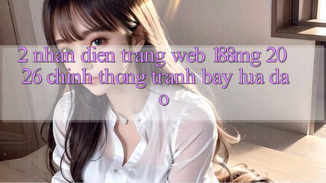 2. Nhận diện Trang web 188mg 2026 chính thống: Tránh bẫy lừa đảo