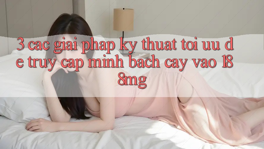 3. Các giải pháp kỹ thuật tối ưu để truy cập minh bạch cậy vào 188mg