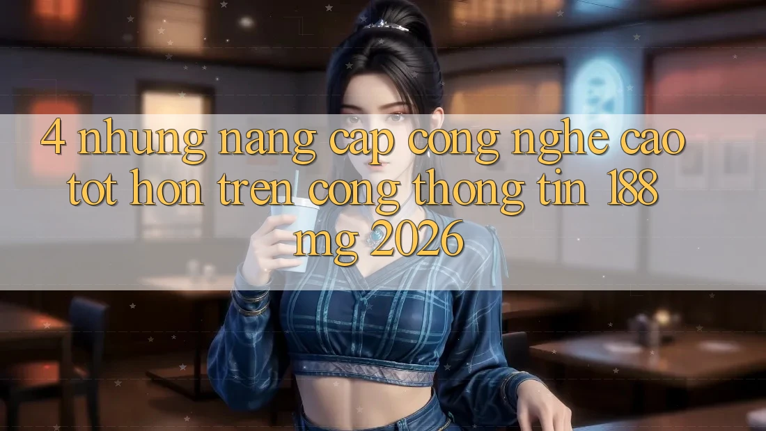 4. Những nâng cấp công nghệ cao tốt hơn trên Cổng thông tin 188mg 2026