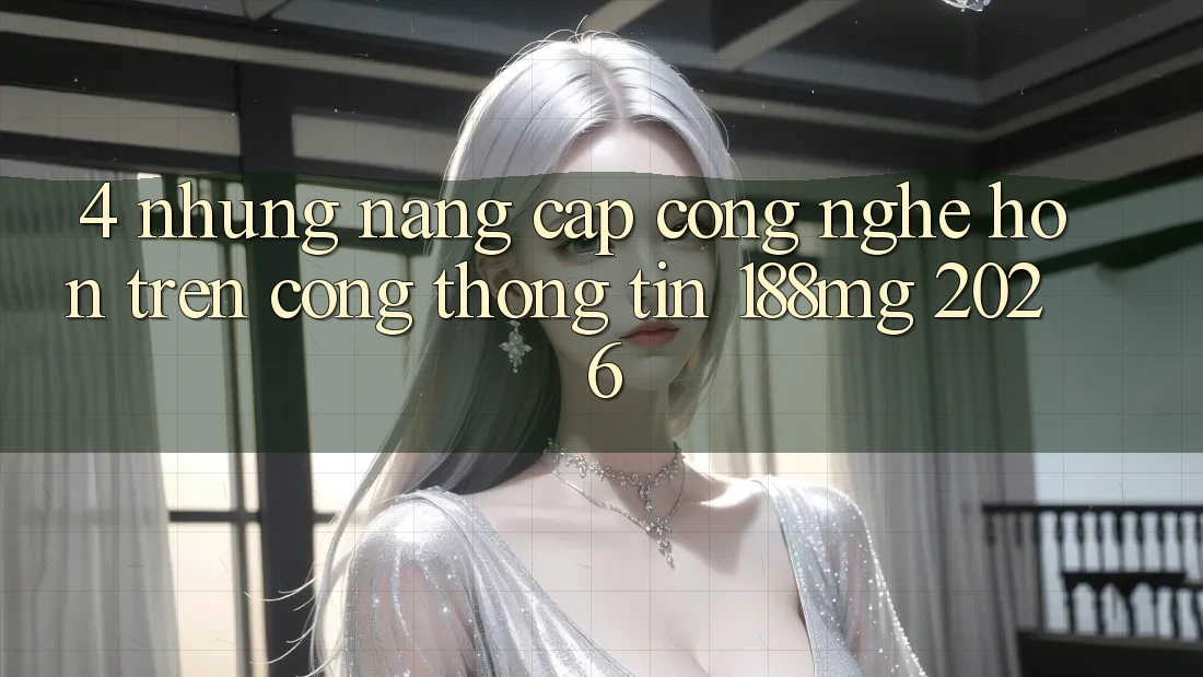 4. Những nâng cấp công nghệ hơn trên Cổng thông tin 188mg 2026