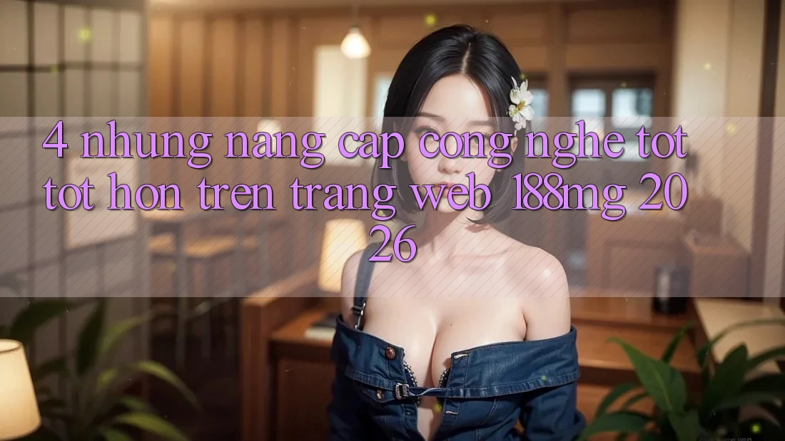 4. Những nâng cấp công nghệ tốt tốt hơn trên Trang web 188mg 2026