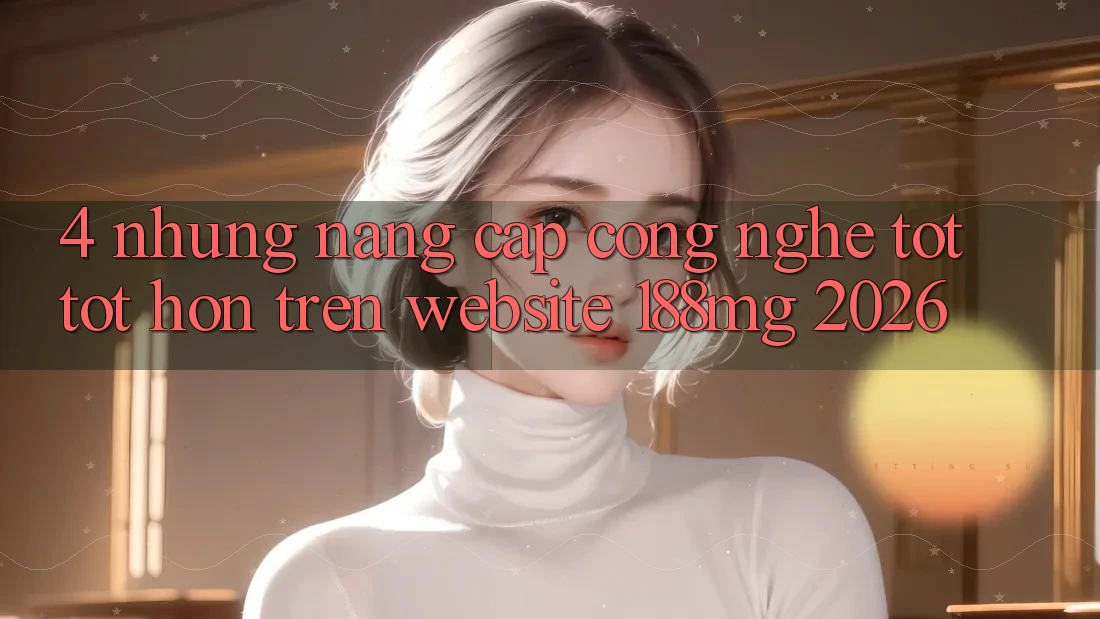 4. Những nâng cấp công nghệ tốt tốt hơn trên Website 188mg 2026