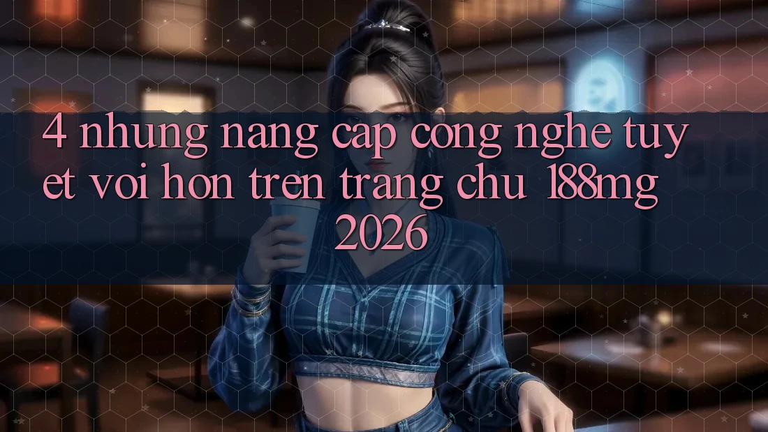 4. Những nâng cấp công nghệ tuyệt vời hơn trên Trang chủ 188mg 2026