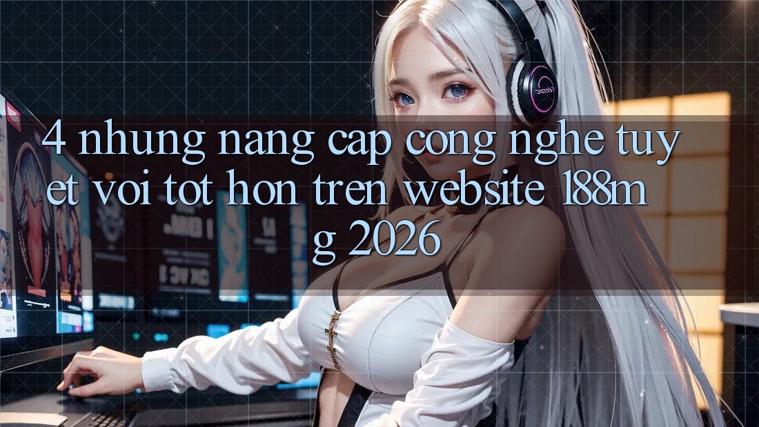 4. Những nâng cấp công nghệ tuyệt vời tốt hơn trên Website 188mg 2026