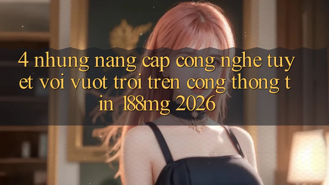 4. Những nâng cấp công nghệ tuyệt vời vượt trội trên Cổng thông tin 188mg 2026