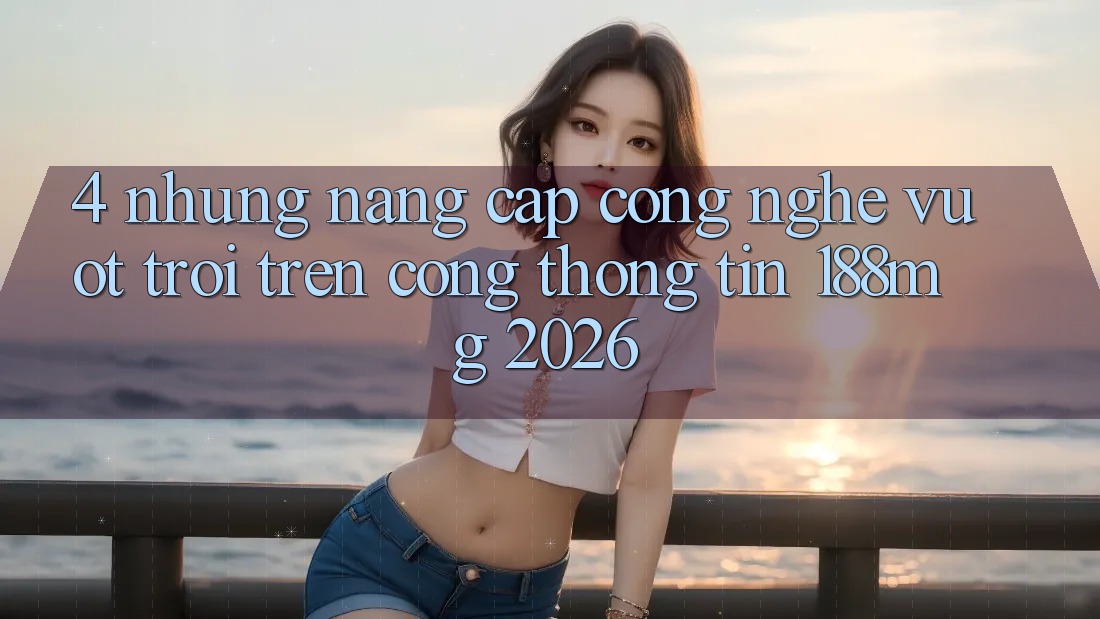 4. Những nâng cấp công nghệ vượt trội trên Cổng thông tin 188mg 2026