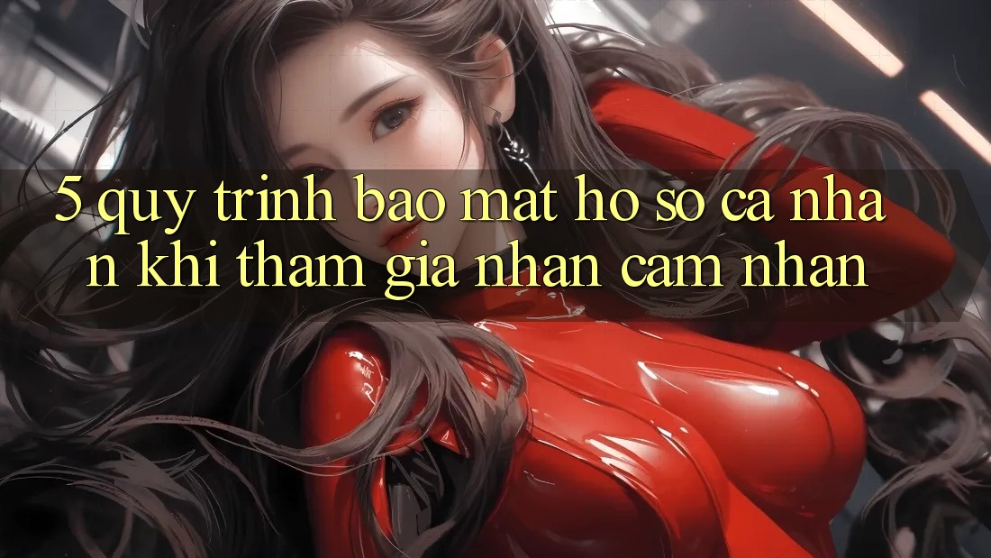 5. Quy trình bảo mật hồ sơ cá nhân khi tham gia nhận cảm nhận