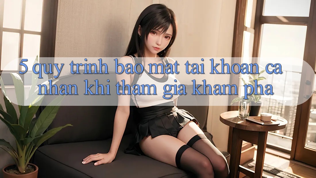 5. Quy trình bảo mật tài khoản cá nhân khi tham gia khám phá