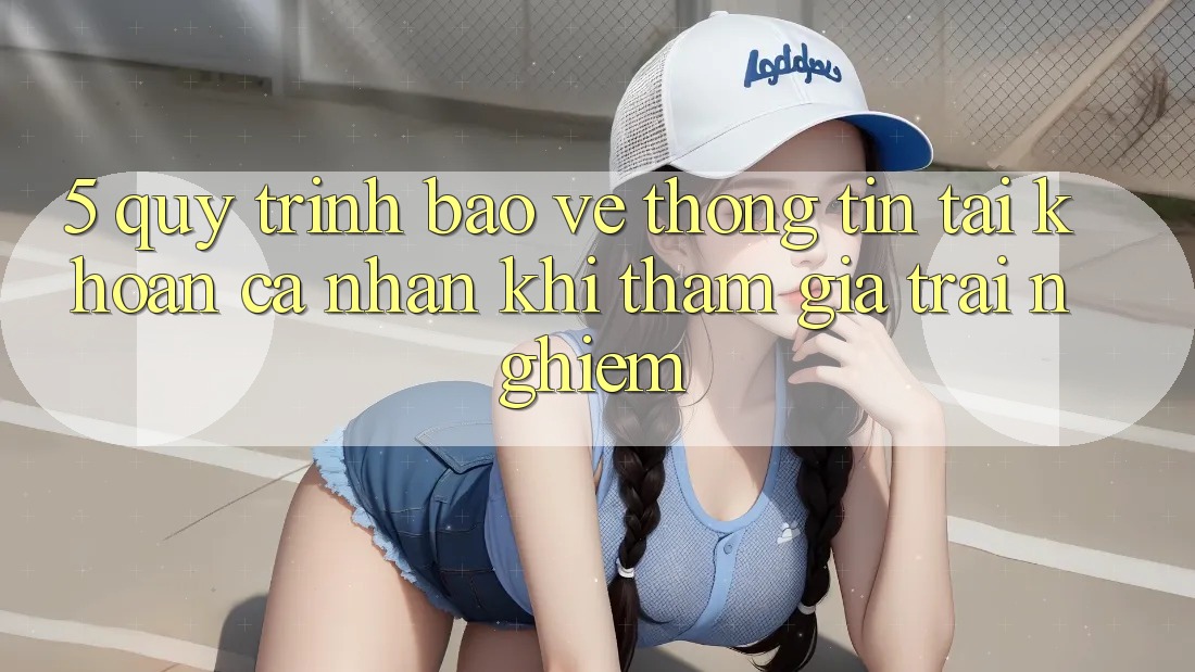 5. Quy trình bảo vệ thông tin tài khoản cá nhân khi tham gia trải nghiệm
