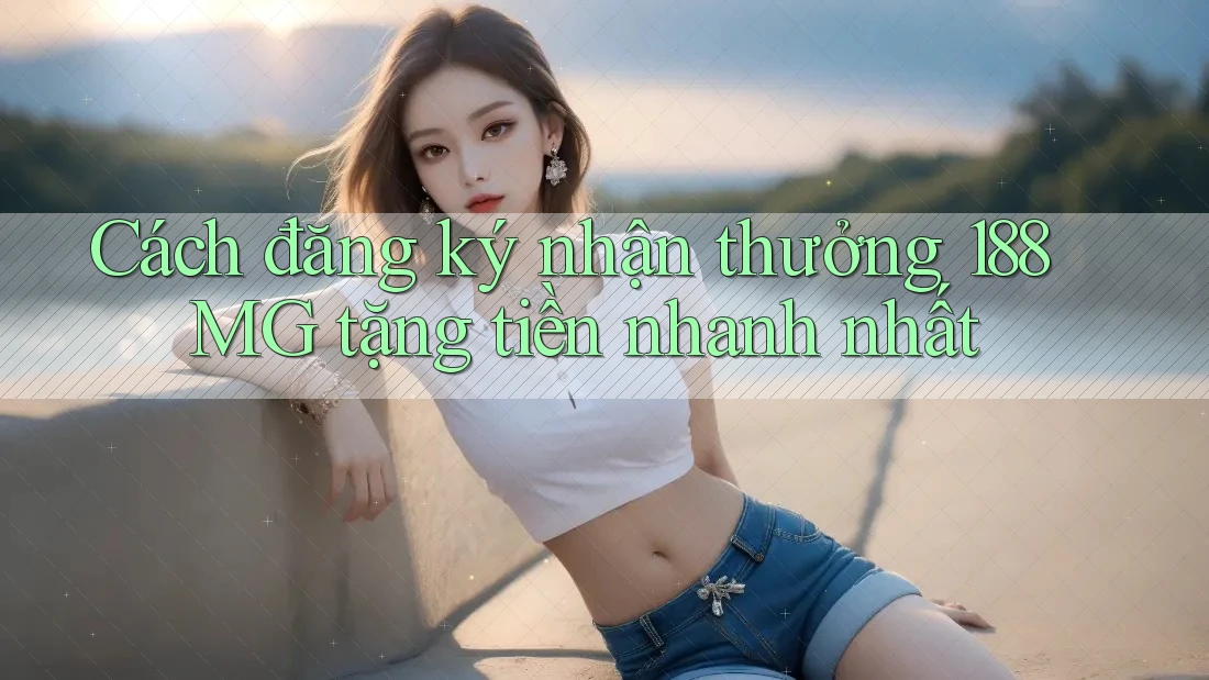 Cách đăng ký nhận thưởng 188MG tặng tiền nhanh nhất