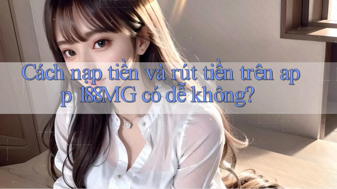 Cách nạp tiền và rút tiền trên app 188MG có dễ không?
