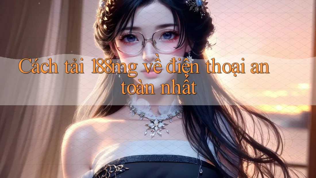 Cách tải 188mg về điện thoại an toàn nhất