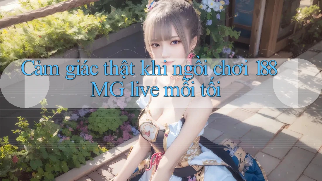 Cảm giác thật khi ngồi chơi 188MG live mỗi tối