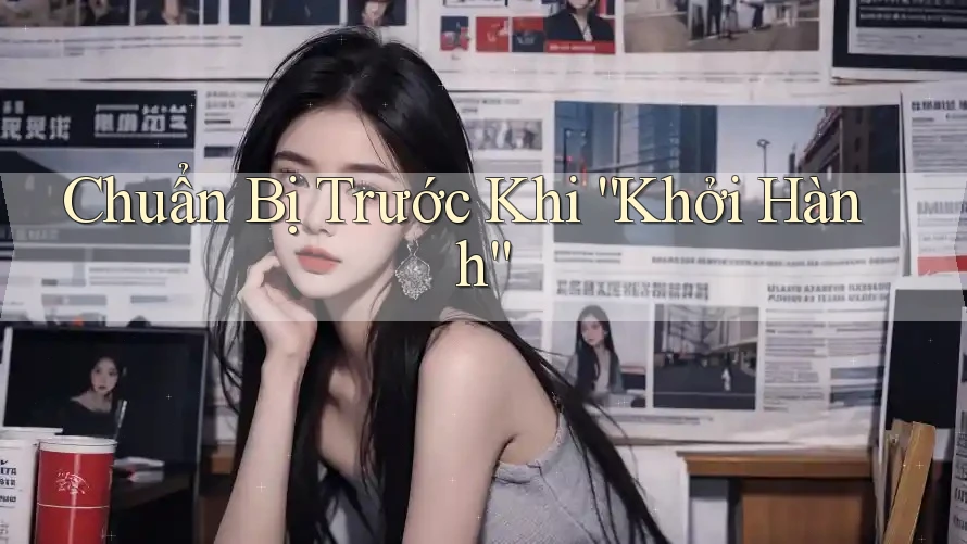 Chuẩn Bị Trước Khi “Khởi Hành”