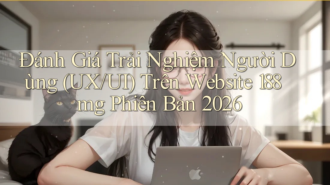 Đánh Giá Trải Nghiệm Người Dùng (UX/UI) Trên Website 188mg Phiên Bản 2026