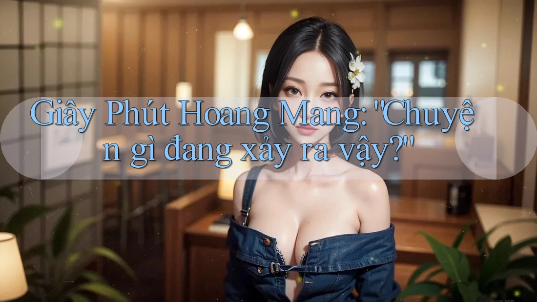 Giây Phút Hoang Mang: “Chuyện gì đang xảy ra vậy?”