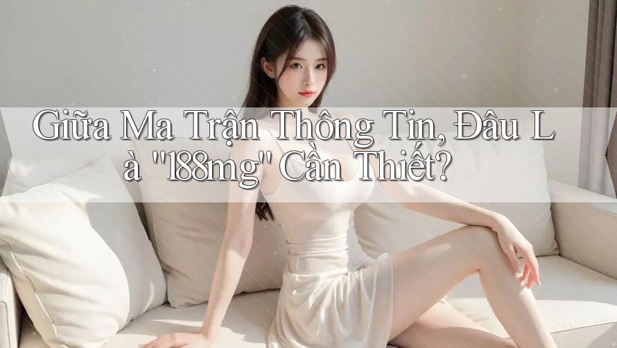 Giữa Ma Trận Thông Tin, Đâu Là “188mg” Cần Thiết?