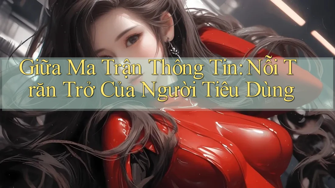 Giữa Ma Trận Thông Tin: Nỗi Trăn Trở Của Người Tiêu Dùng