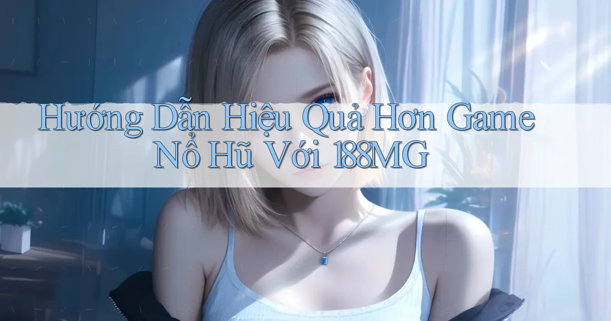 hướng dẫn hiệu quả hơn game nổ hũ với 188mg