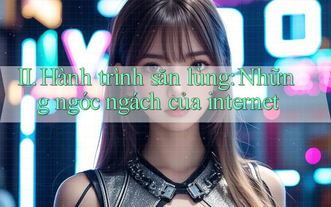 II. Hành trình săn lùng: Những ngóc ngách của internet