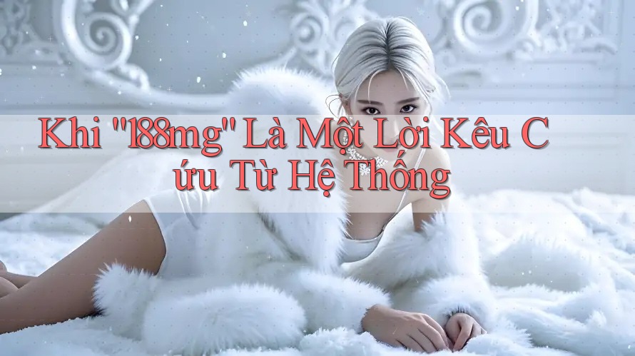 Khi “188mg” Là Một Lời Kêu Cứu Từ Hệ Thống