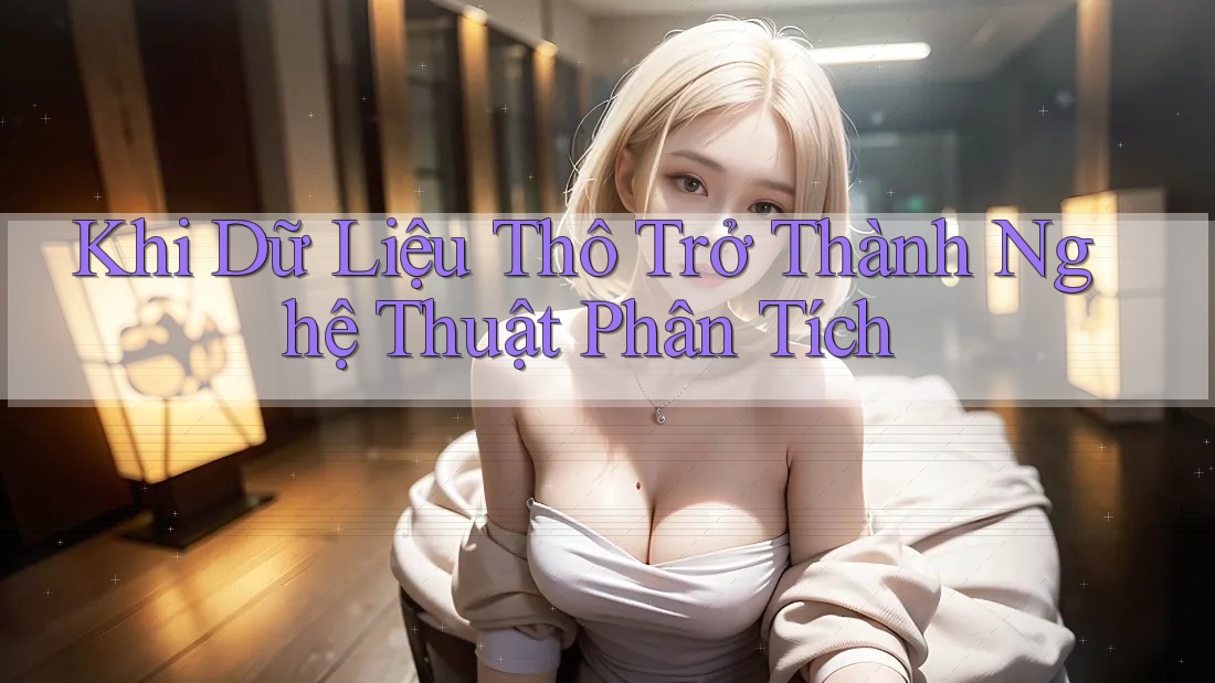 Khi Dữ Liệu Thô Trở Thành Nghệ Thuật Phân Tích