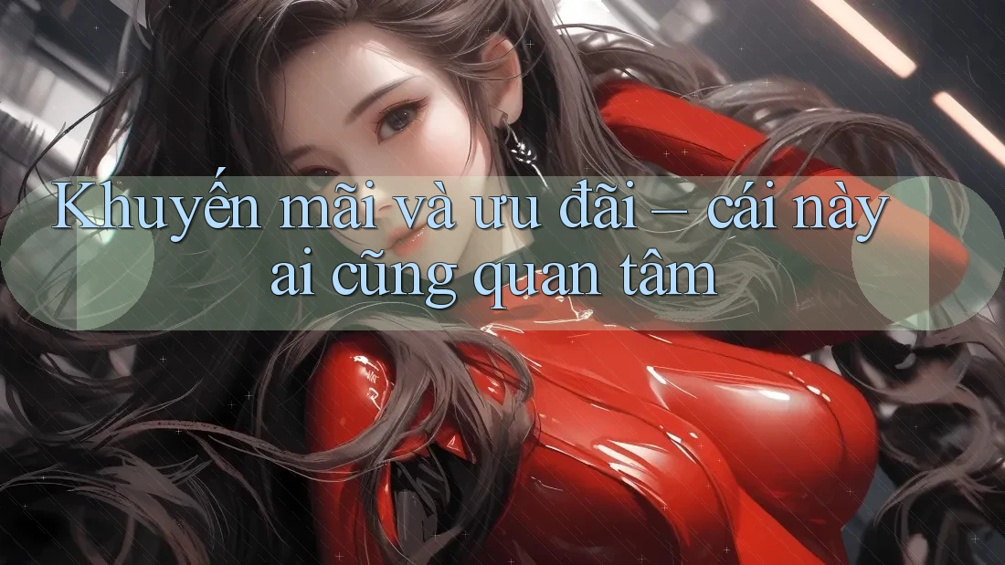Khuyến mãi và ưu đãi – cái này ai cũng quan tâm