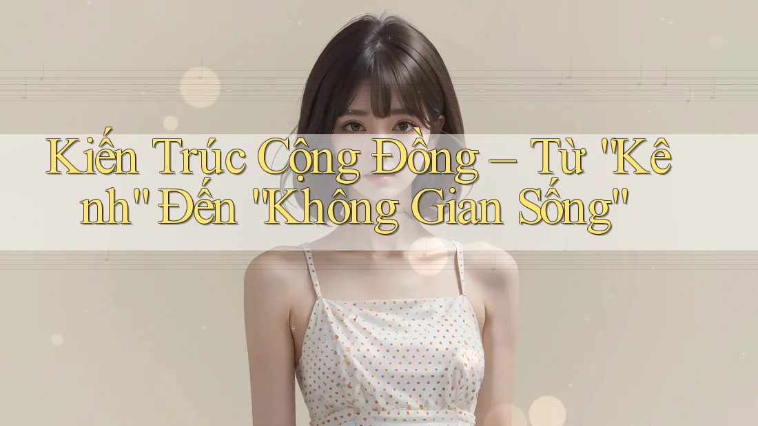 Kiến Trúc Cộng Đồng – Từ “Kênh” Đến “Không Gian Sống”