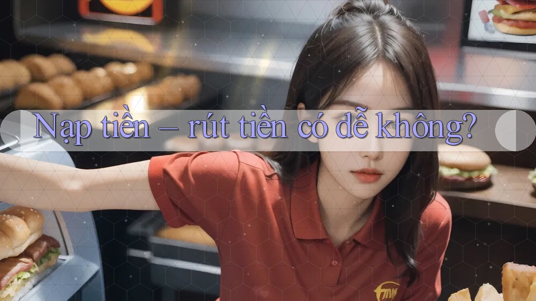 Nạp tiền – rút tiền có dễ không?