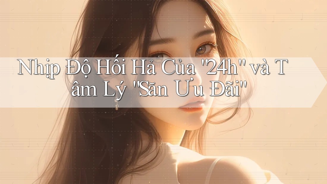 Nhịp Độ Hối Hả Của “24h” và Tâm Lý “Săn Ưu Đãi”