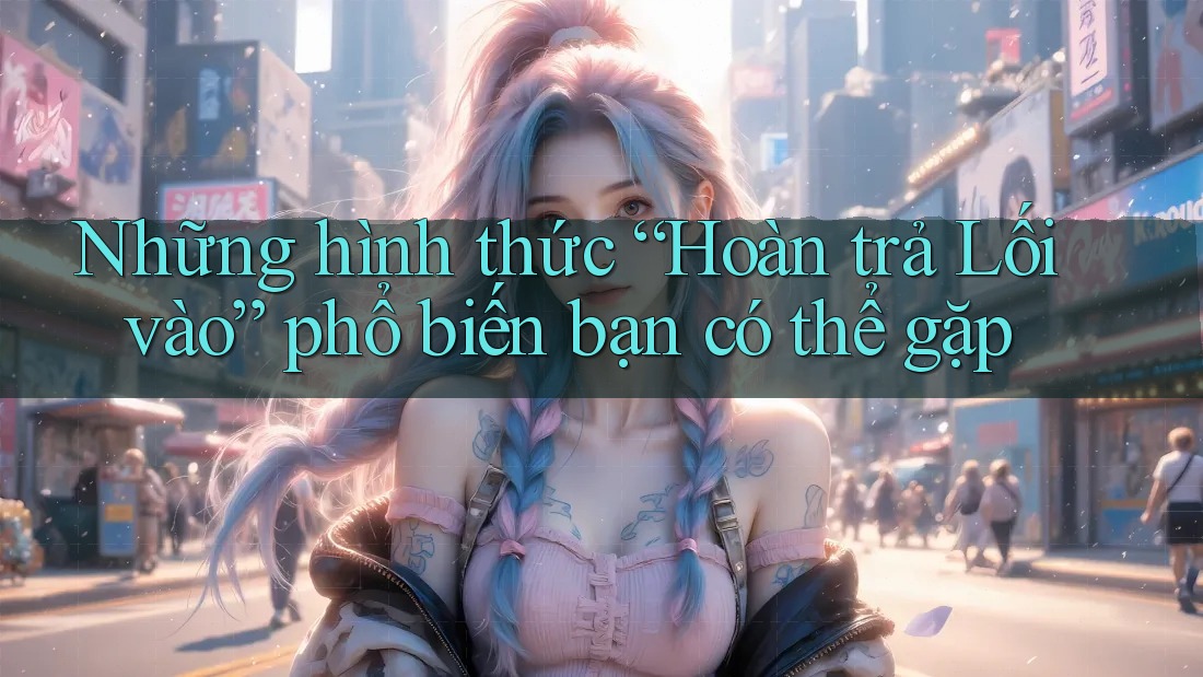 Những hình thức “Hoàn trả Lối vào” phổ biến bạn có thể gặp