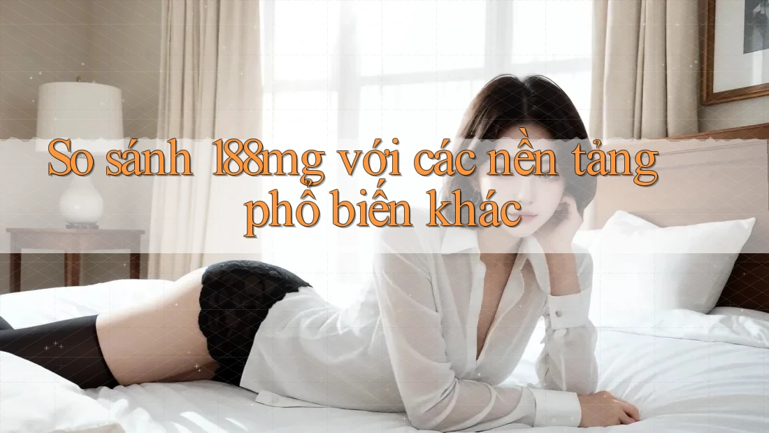 So sánh 188mg với các nền tảng phổ biến khác