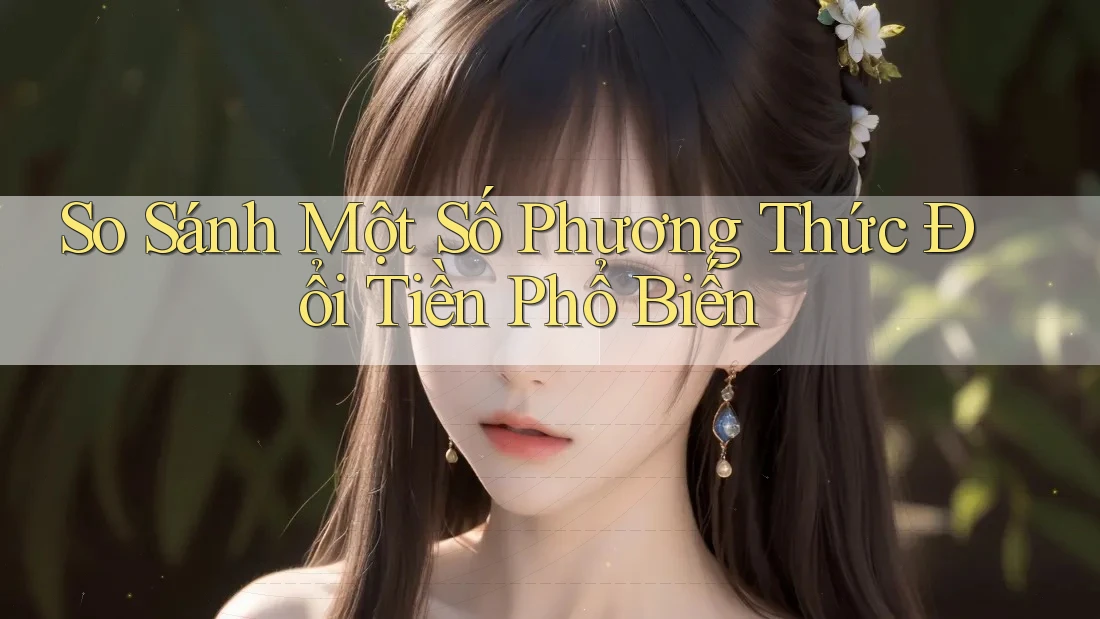 So Sánh Một Số Phương Thức Đổi Tiền Phổ Biến