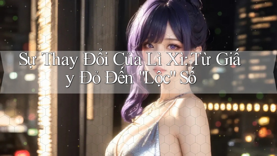 Sự Thay Đổi Của Lì Xì: Từ Giấy Đỏ Đến “Lộc” Số
