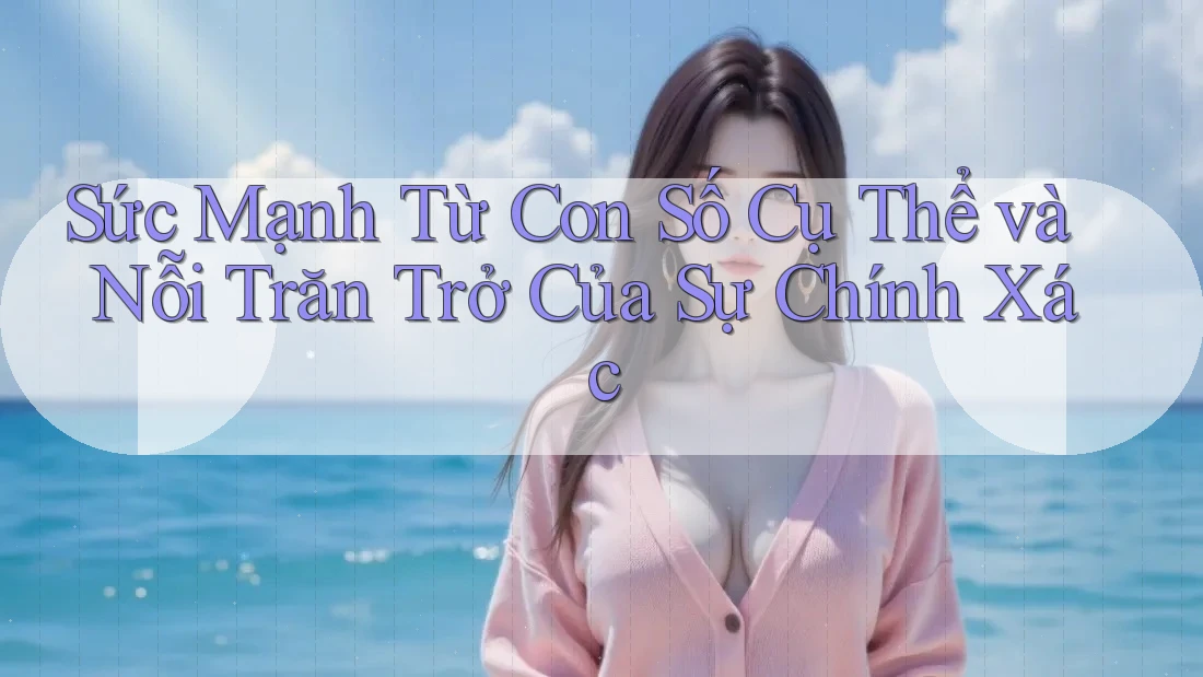 Sức Mạnh Từ Con Số Cụ Thể và Nỗi Trăn Trở Của Sự Chính Xác