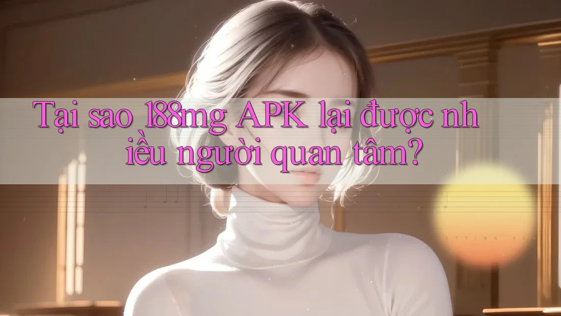 Tại sao 188mg APK lại được nhiều người quan tâm?