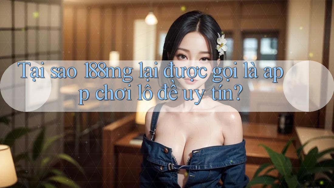 Tại sao 188mg lại được gọi là app chơi lô đề uy tín?