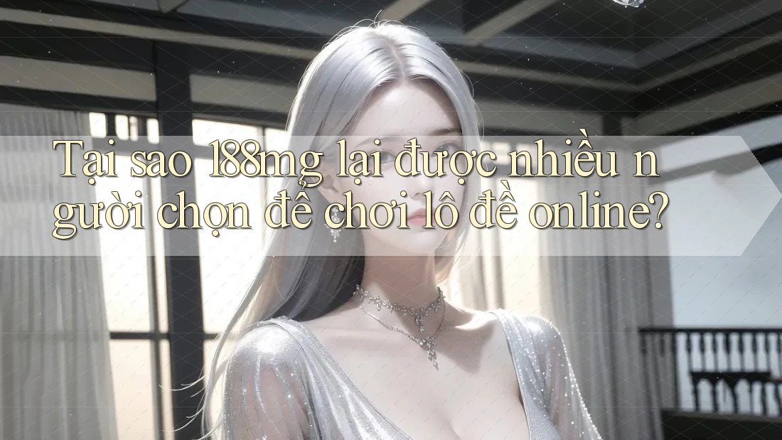 Tại sao 188mg lại được nhiều người chọn để chơi lô đề online?