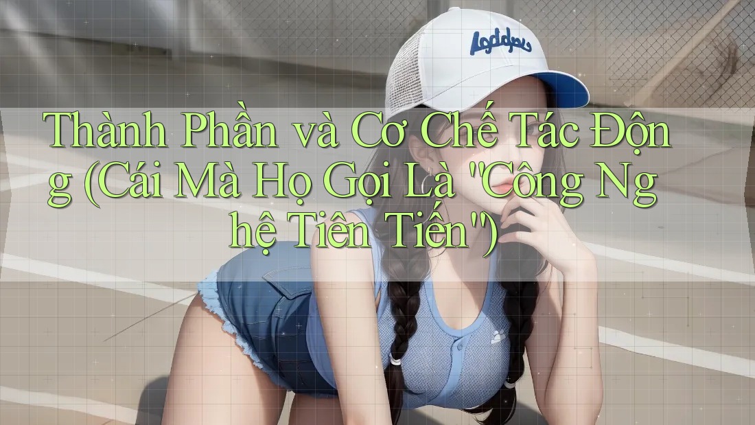Thành Phần và Cơ Chế Tác Động (Cái Mà Họ Gọi Là “Công Nghệ Tiên Tiến”)