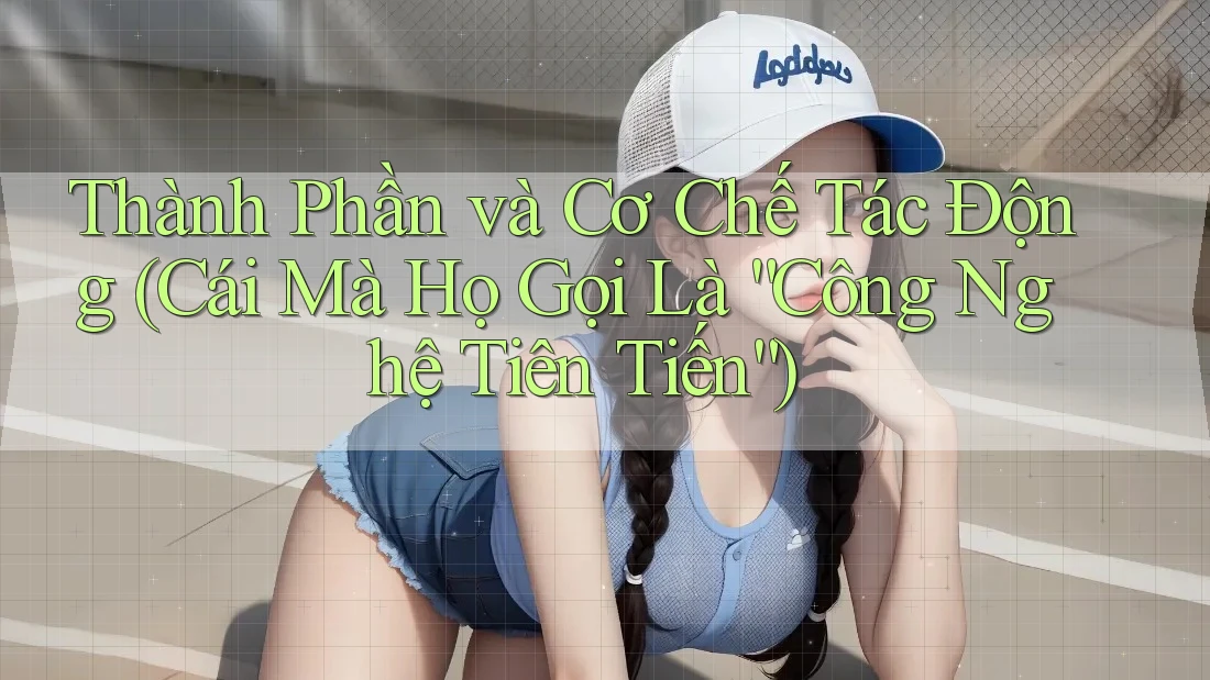 Thành Phần và Cơ Chế Tác Động (Cái Mà Họ Gọi Là “Công Nghệ Tiên Tiến”)