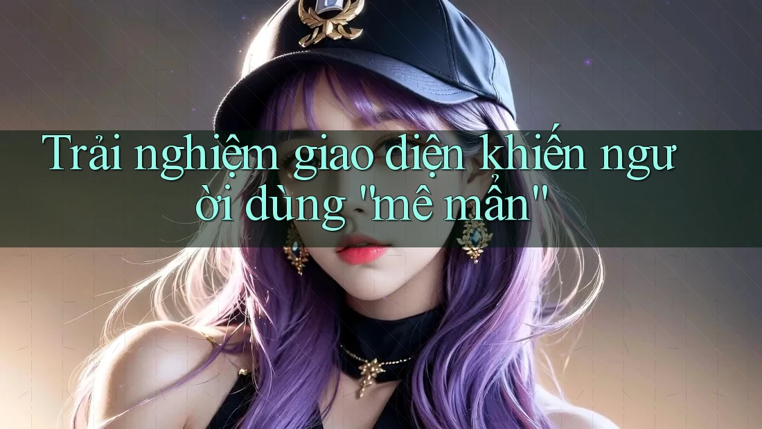 Trải nghiệm giao diện khiến người dùng “mê mẩn”